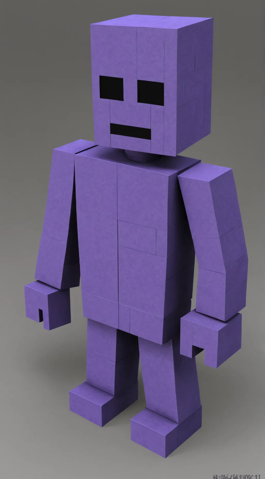 ai character: Purple guyy background