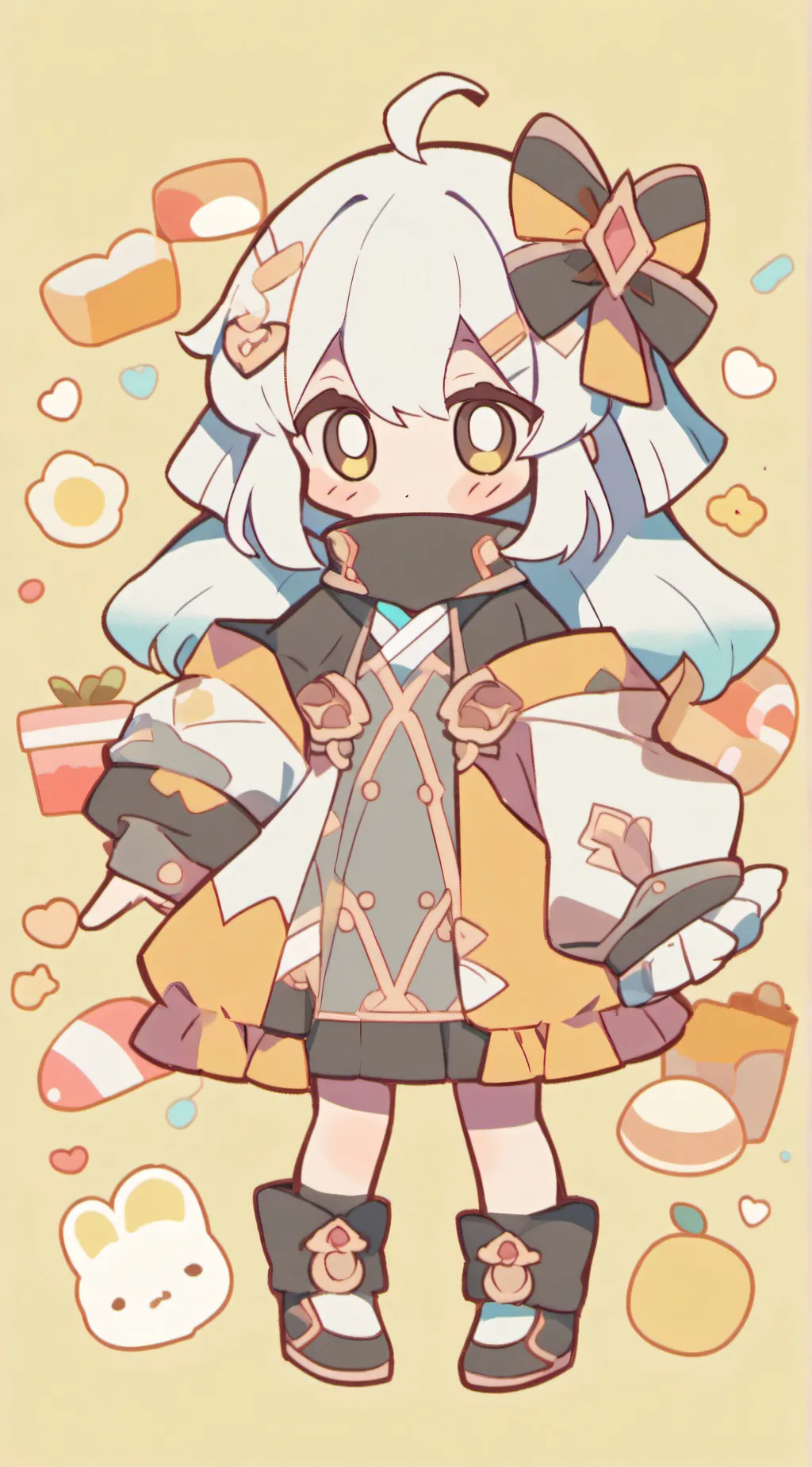 ai character: baby bill background