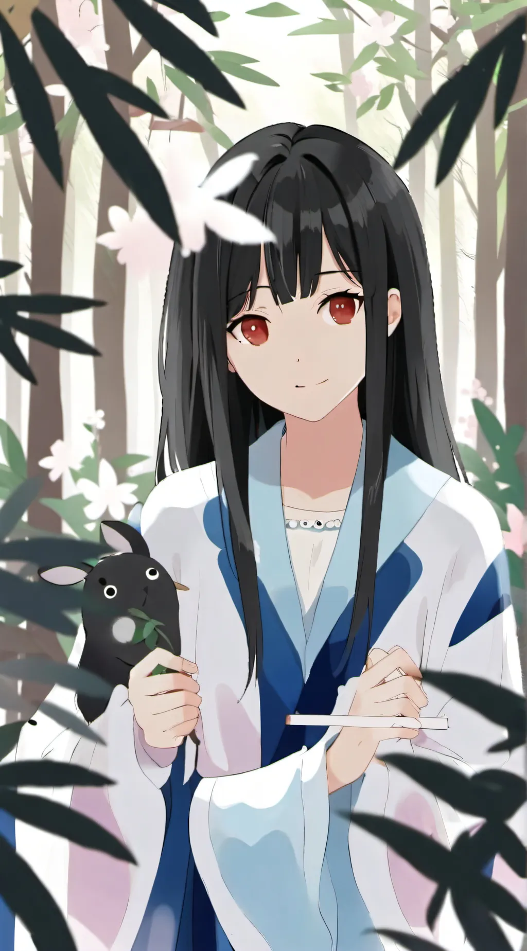 ai character: Luna ￼ background