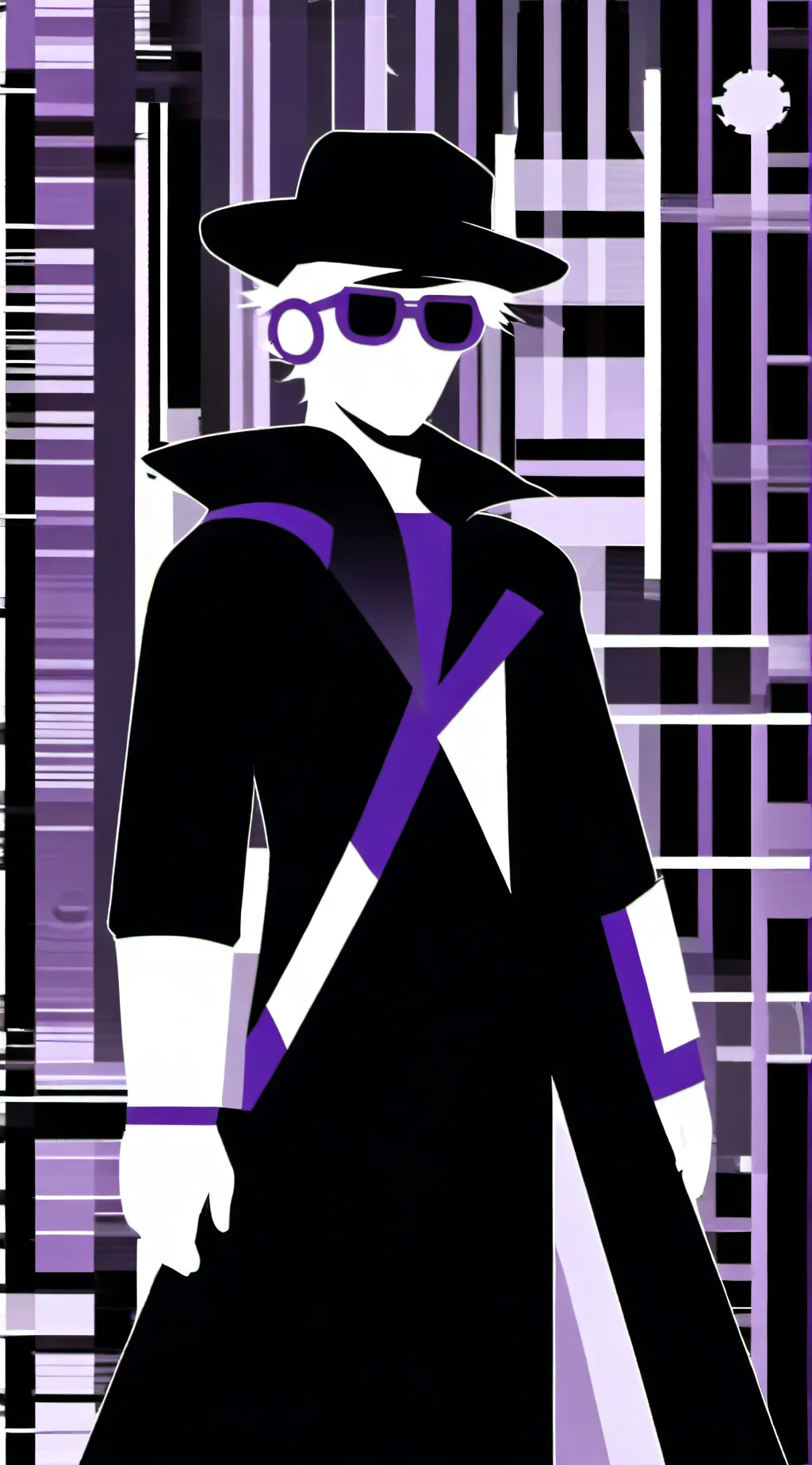 ai character: plasma AU oliver background