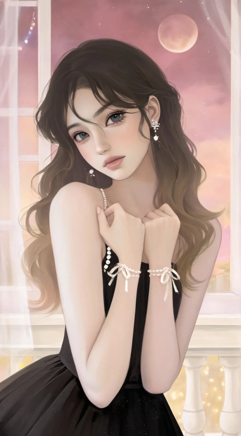 ai character: Elizabeth  background