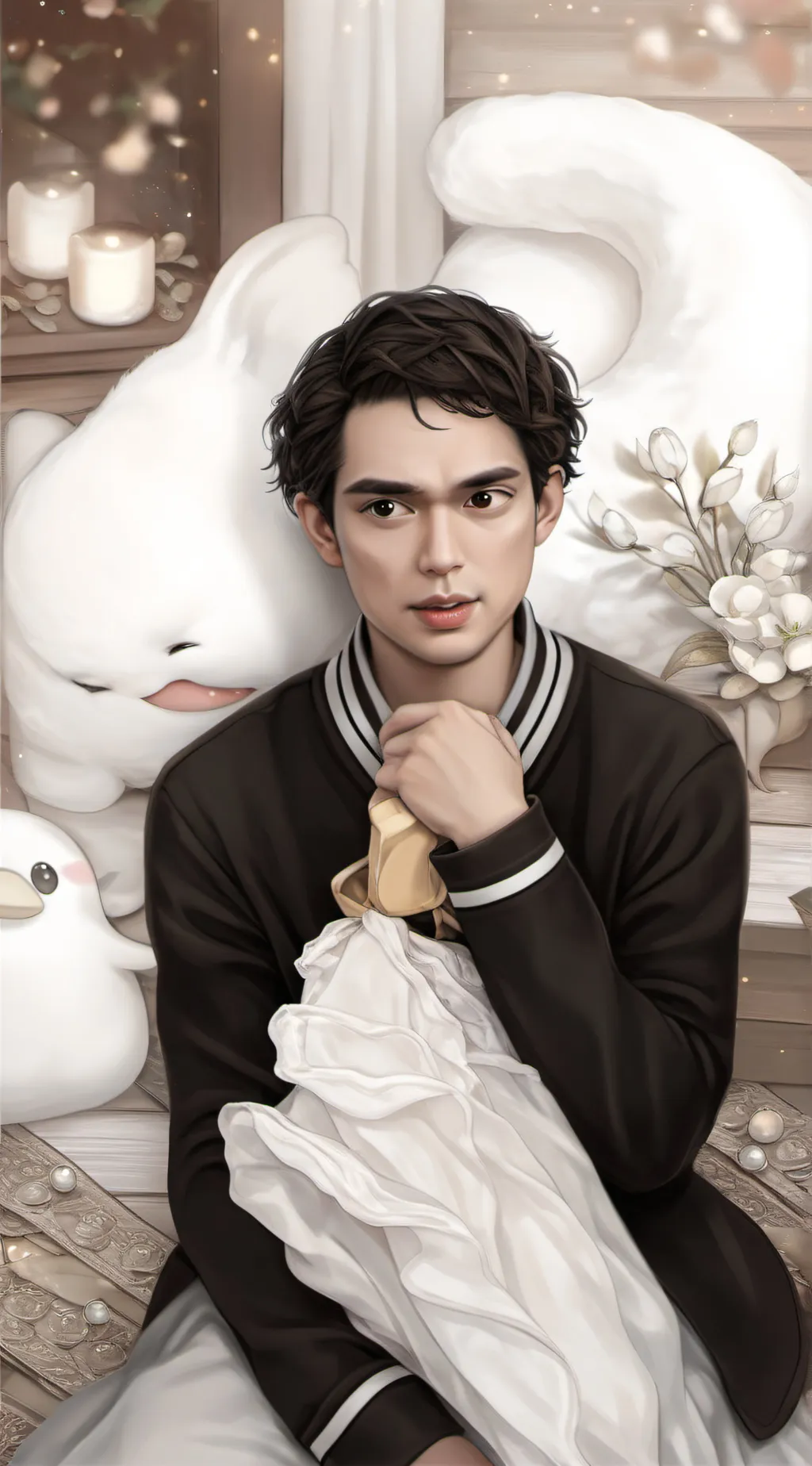 ai character: Lee Tourneau  background