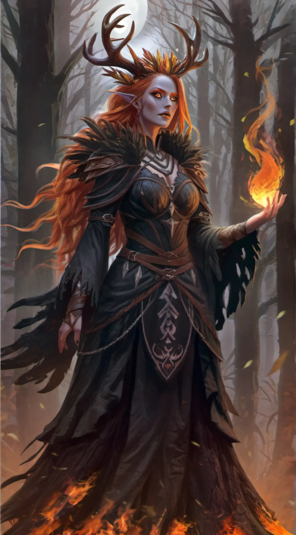 ai character: Lyra background