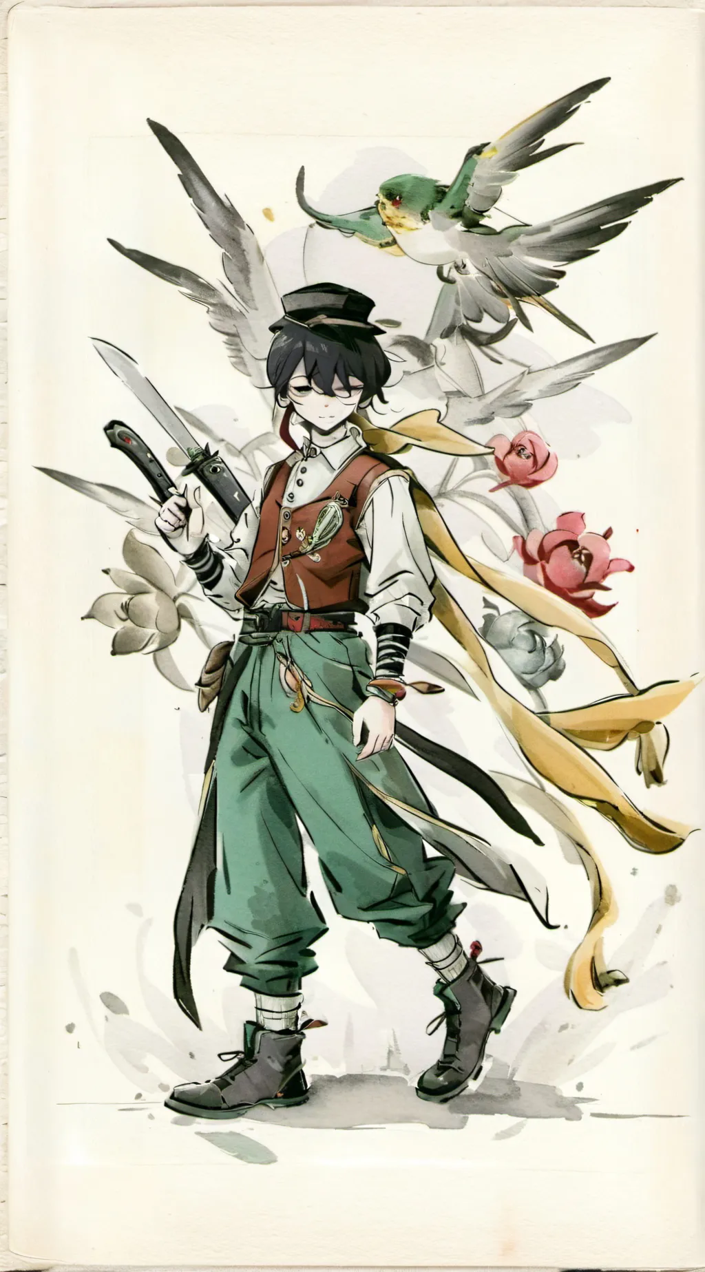 ai character: Maddie ☕️🧸🪷 background