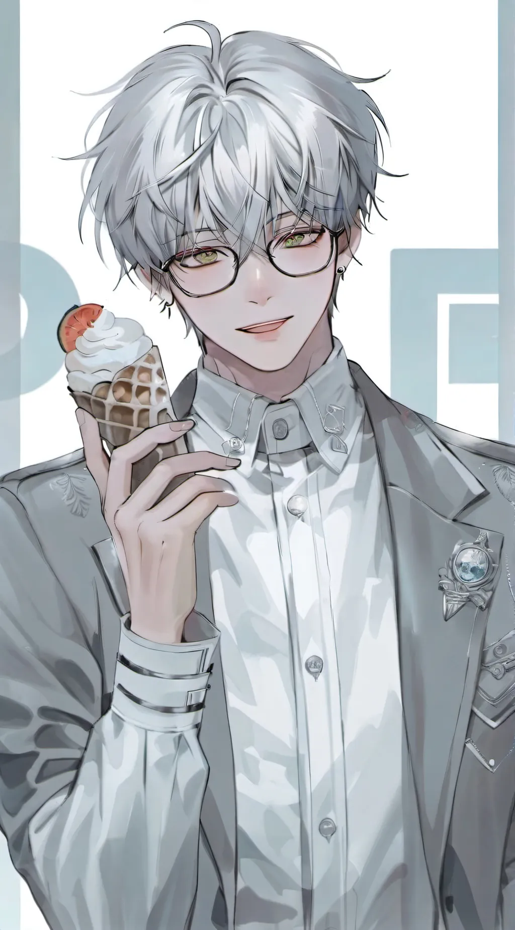 ai character: Miko 🎀🍦 background