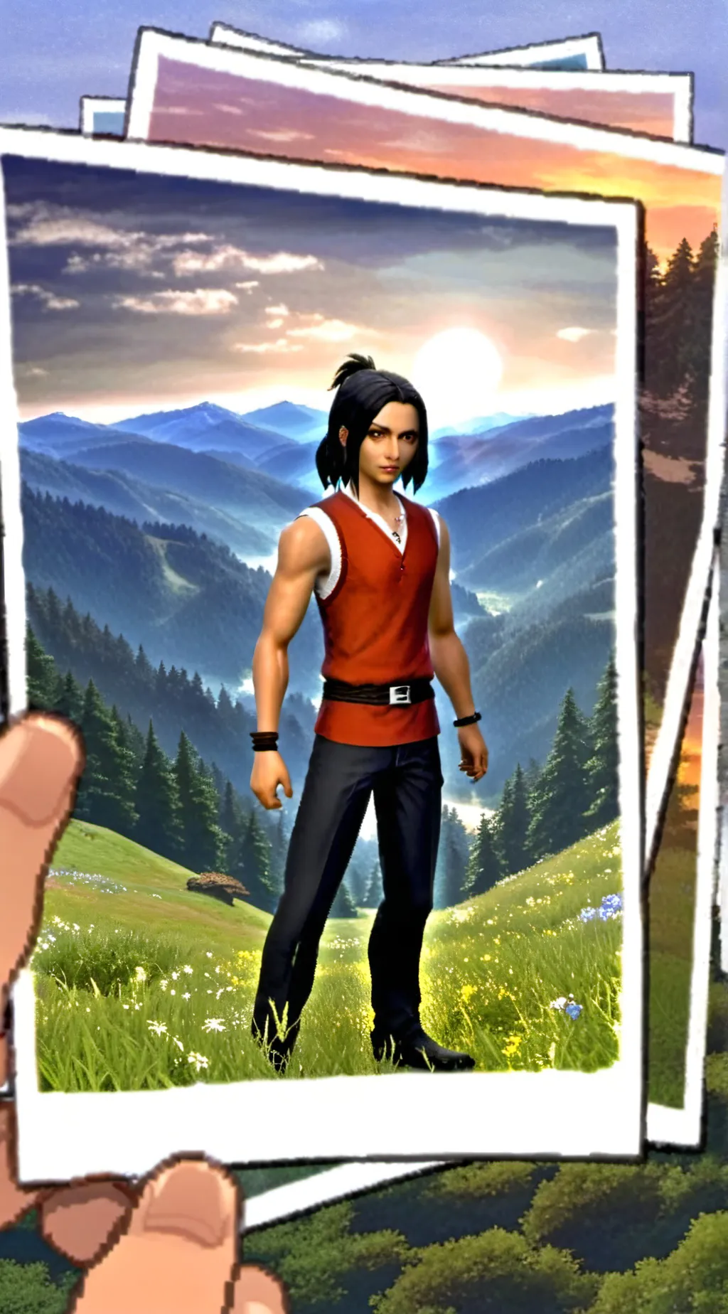 ai character: E2hif9h2r9ifh9iehf background