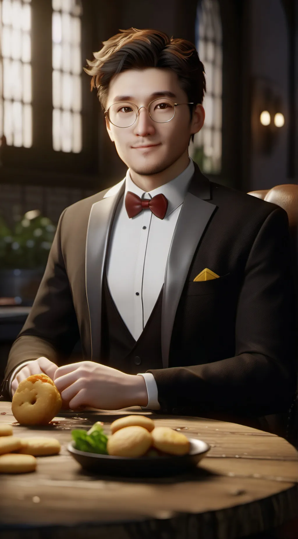 ai character: Larkiplier background