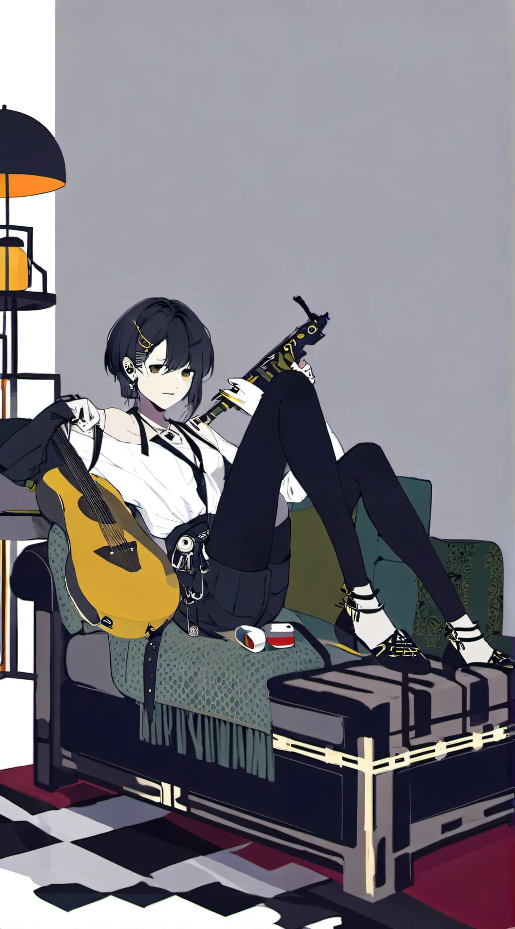 ai character: Grace  background