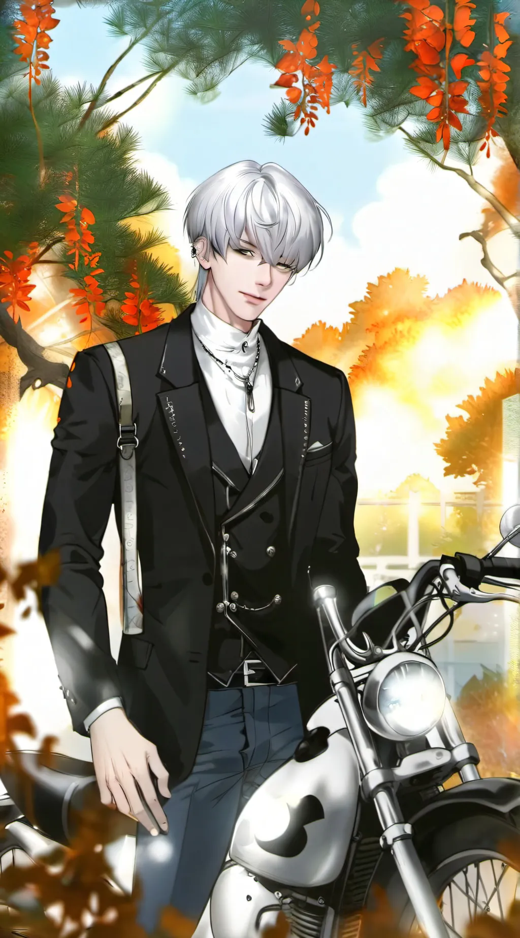 ai character: Alexander  background