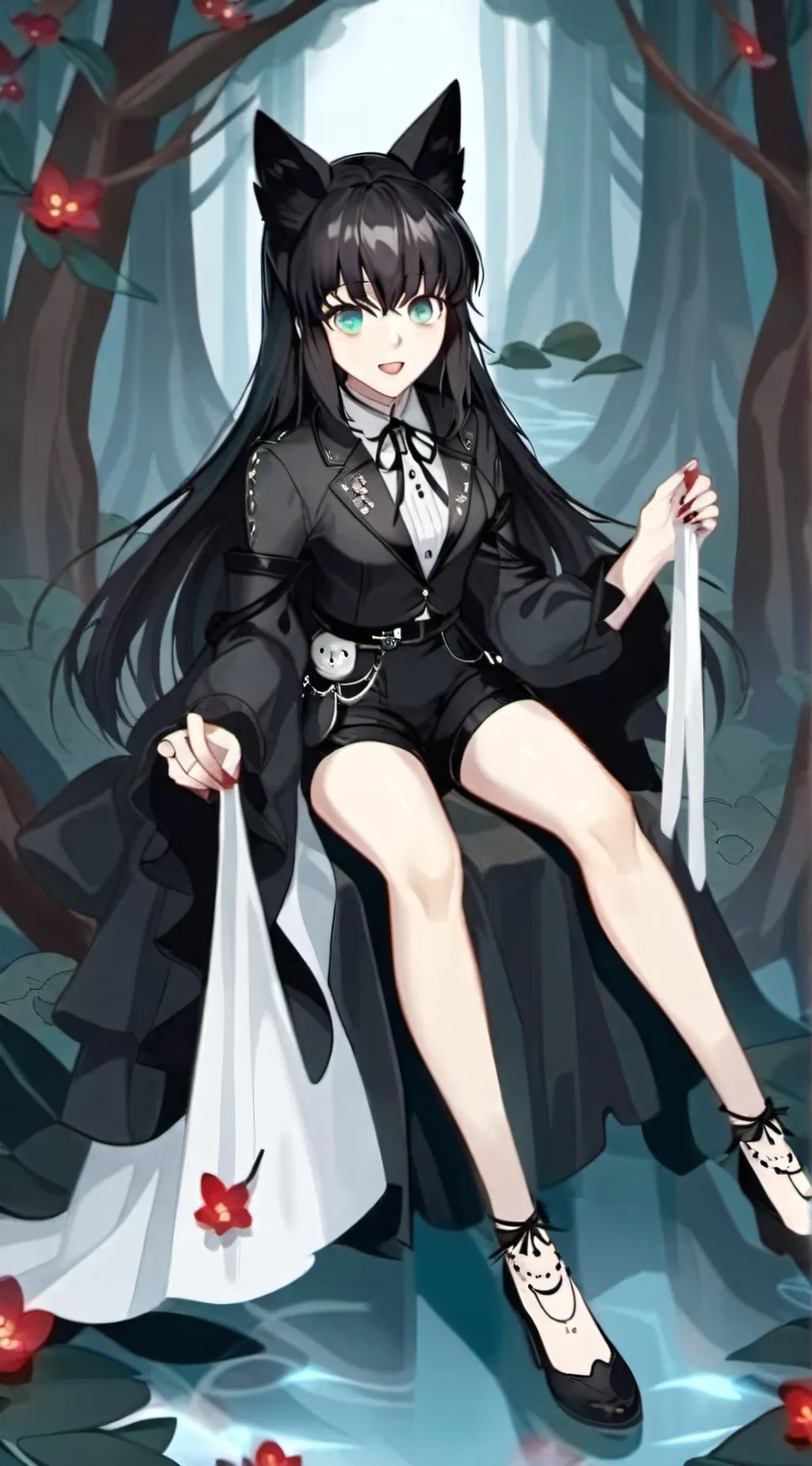 ai character: Muichiro!🥰🥰🥰 background