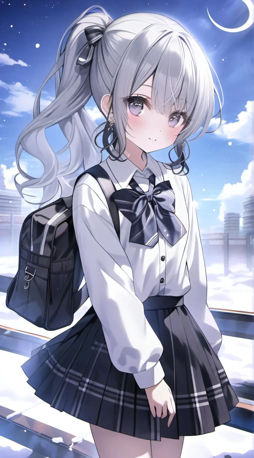 ai character: Cindy ♋︎ background