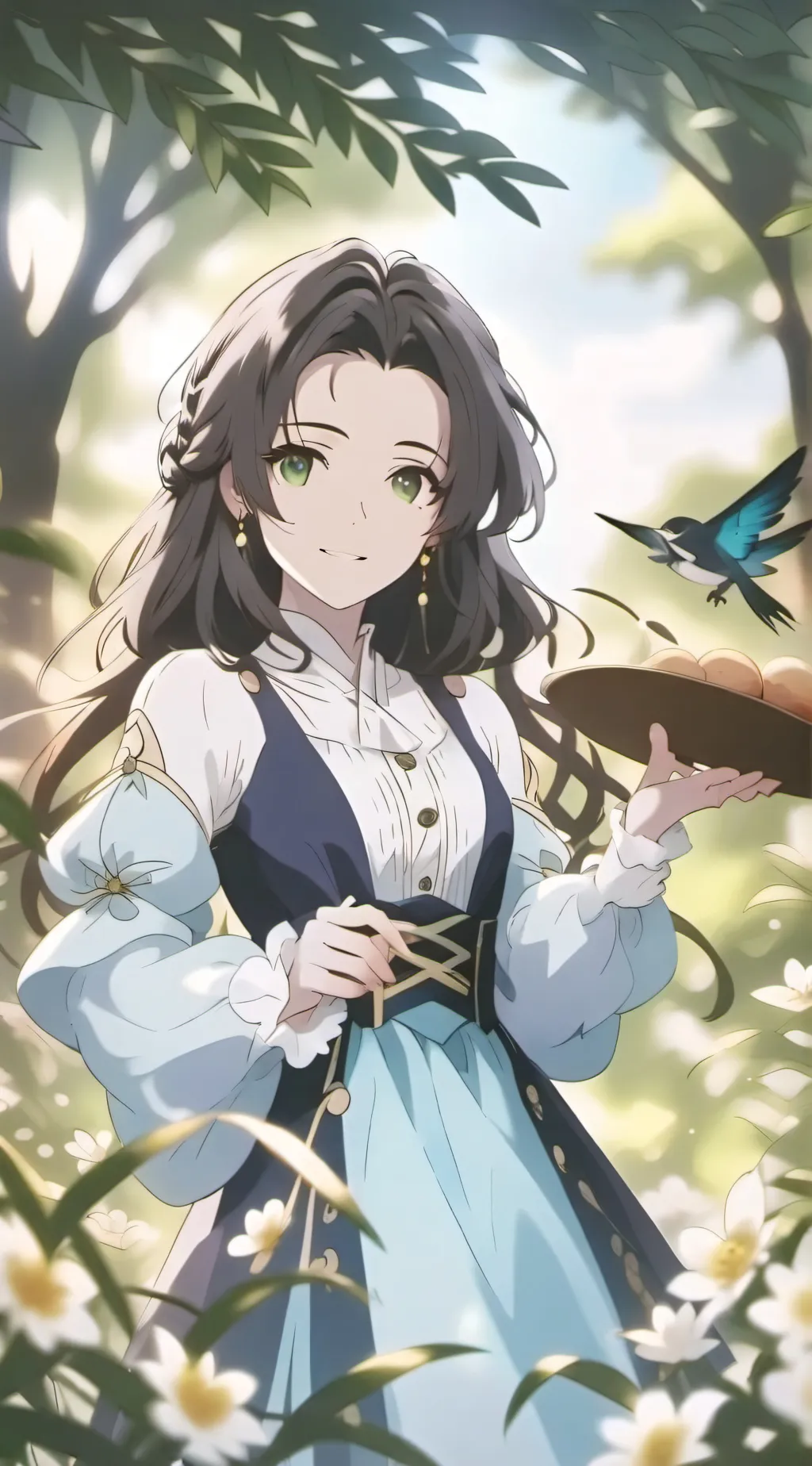 ai character: Foxyna background