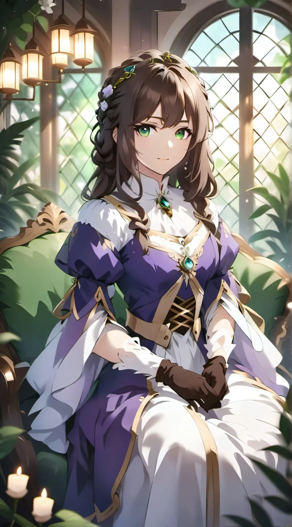 ai character: Elisa Dorubund background