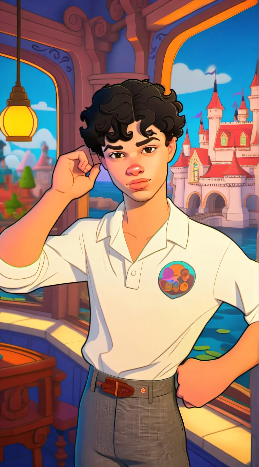 ai character: Chris Cotter background