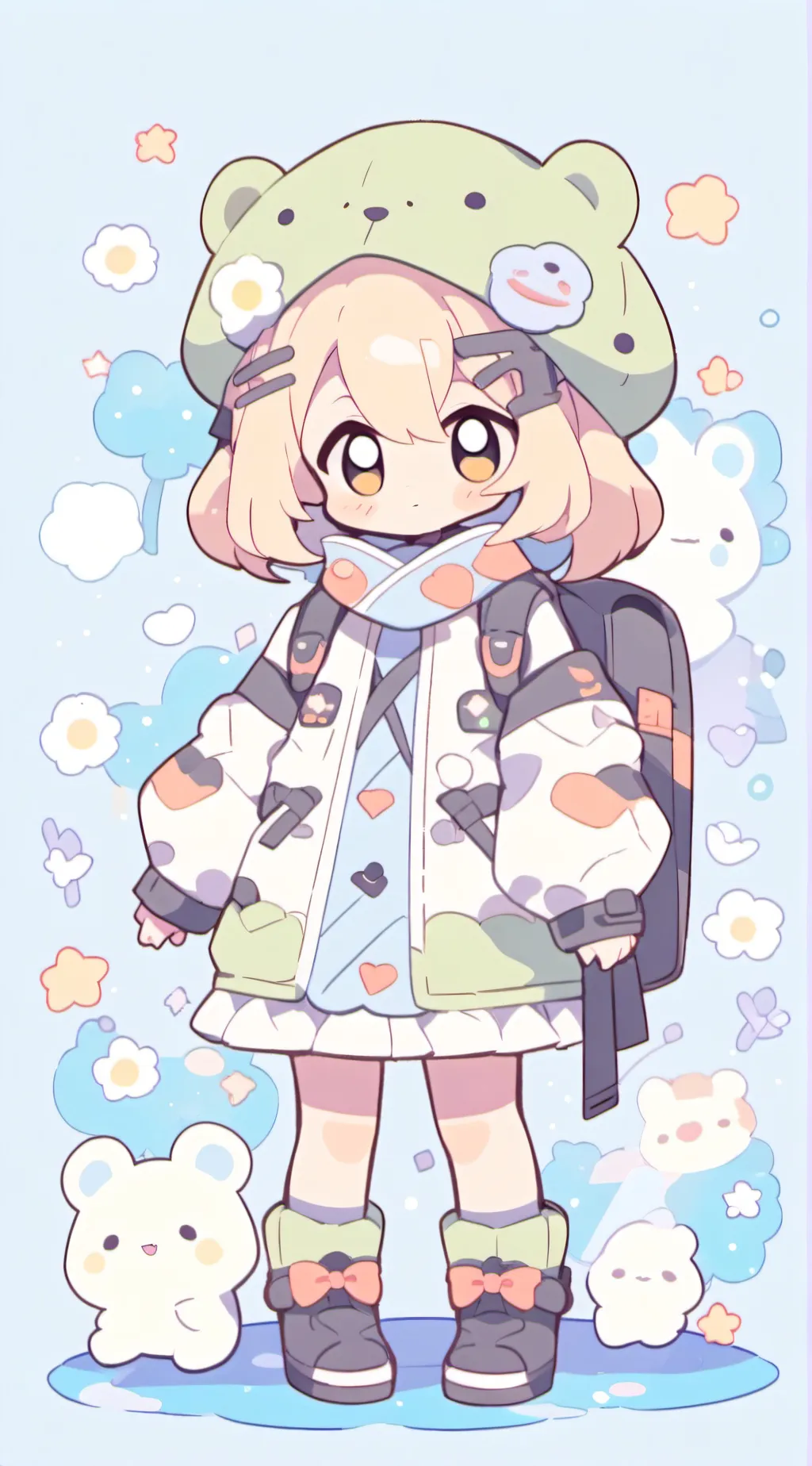 ai character: Ending background