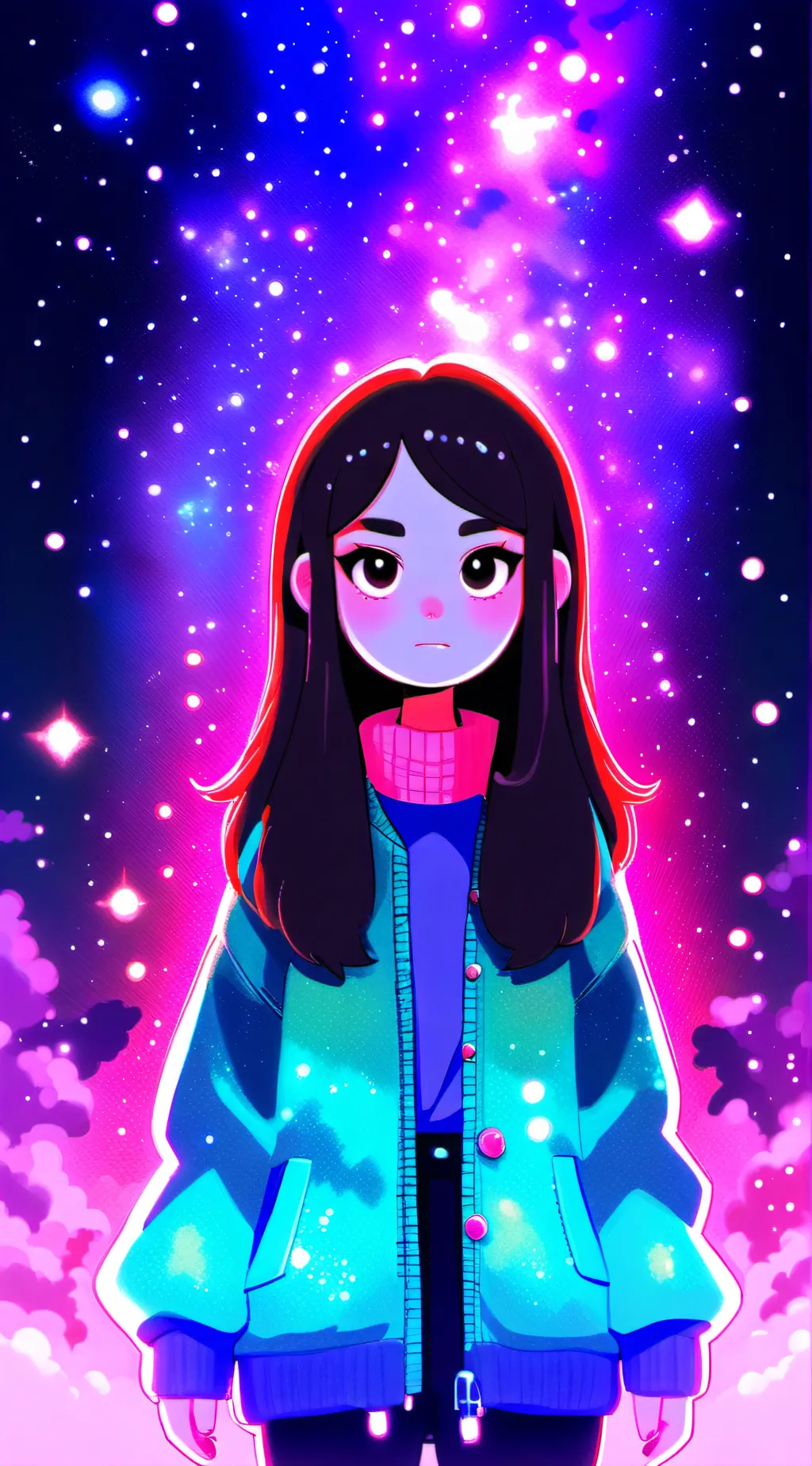 ai character: Mabel pines background