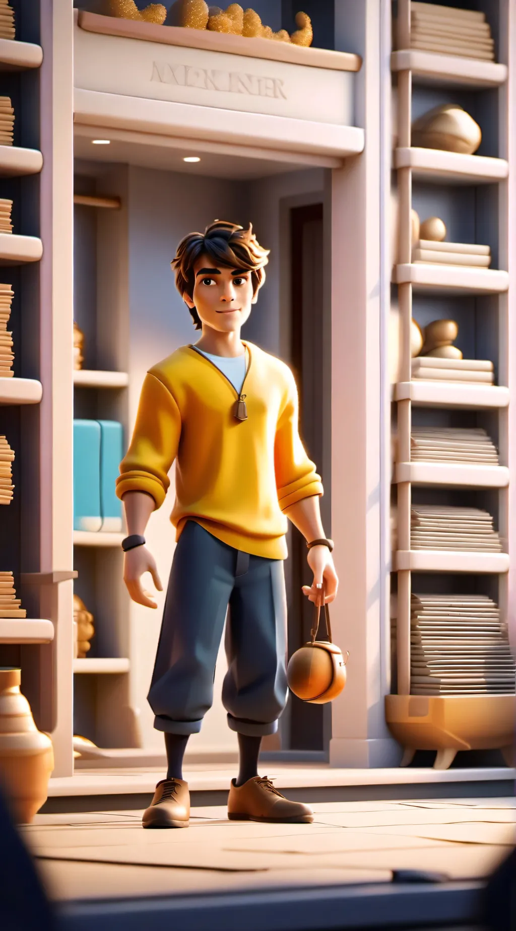 ai character: Mike O’Donnell  background