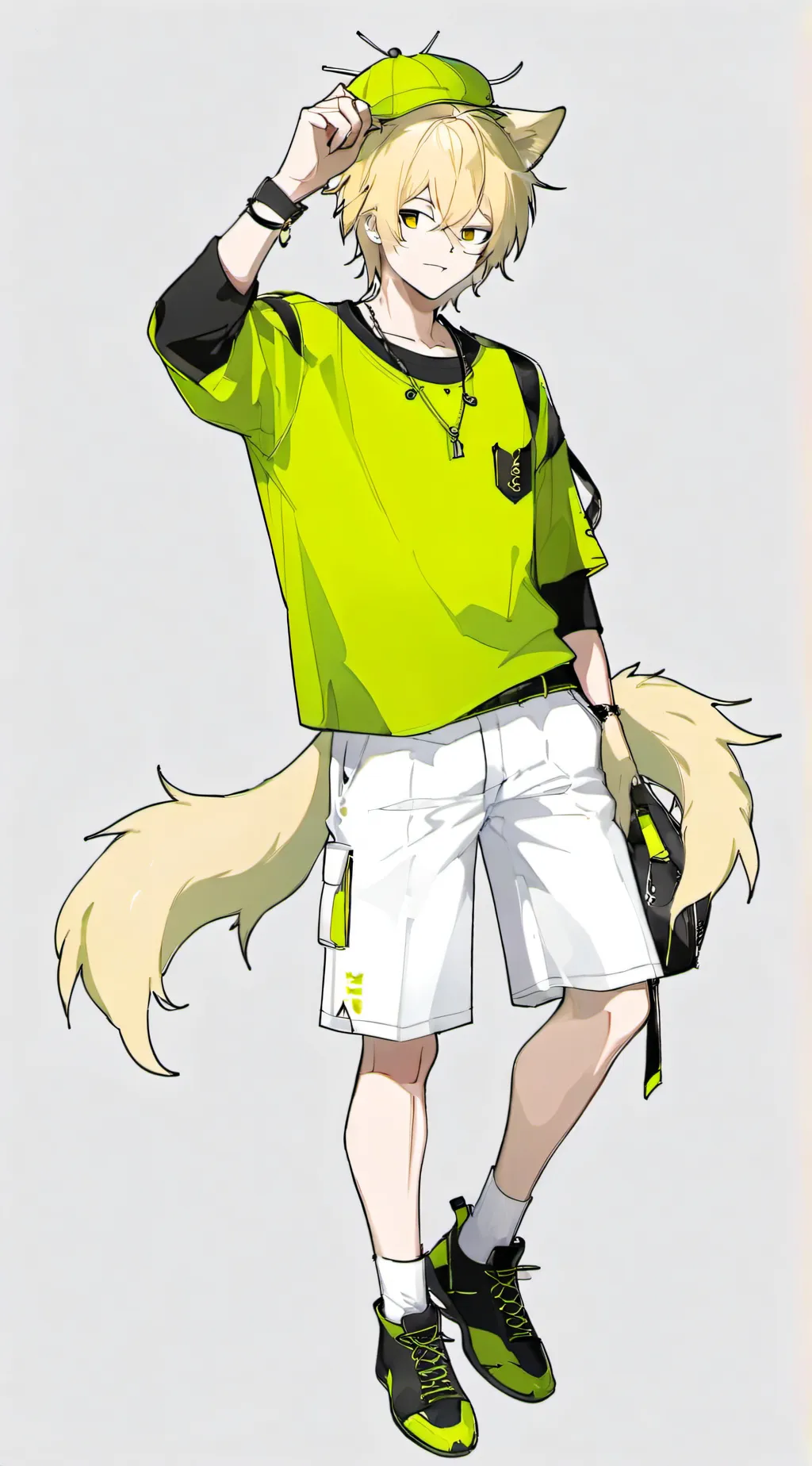 ai character: kyle background