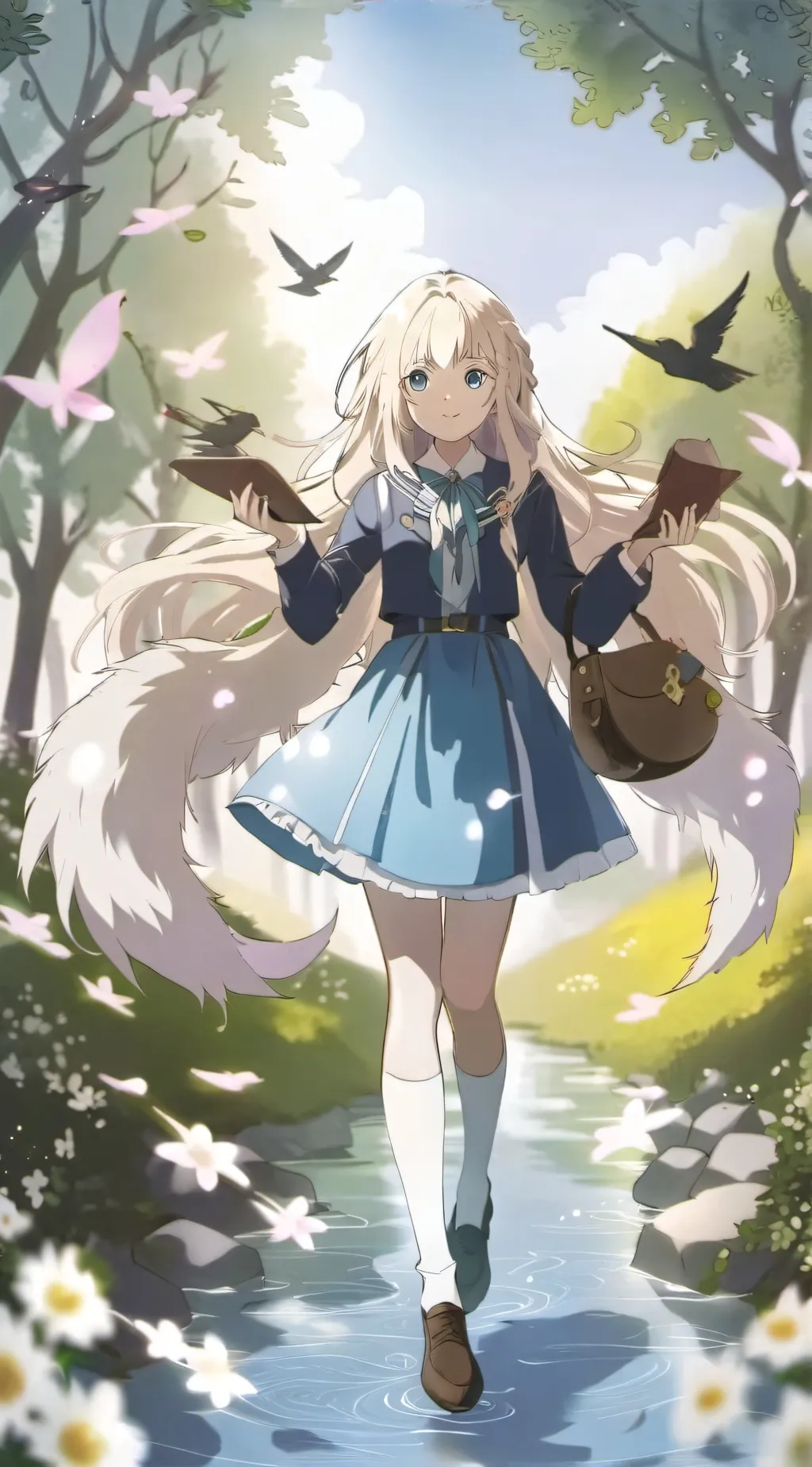 ai character: Luna lovegood background