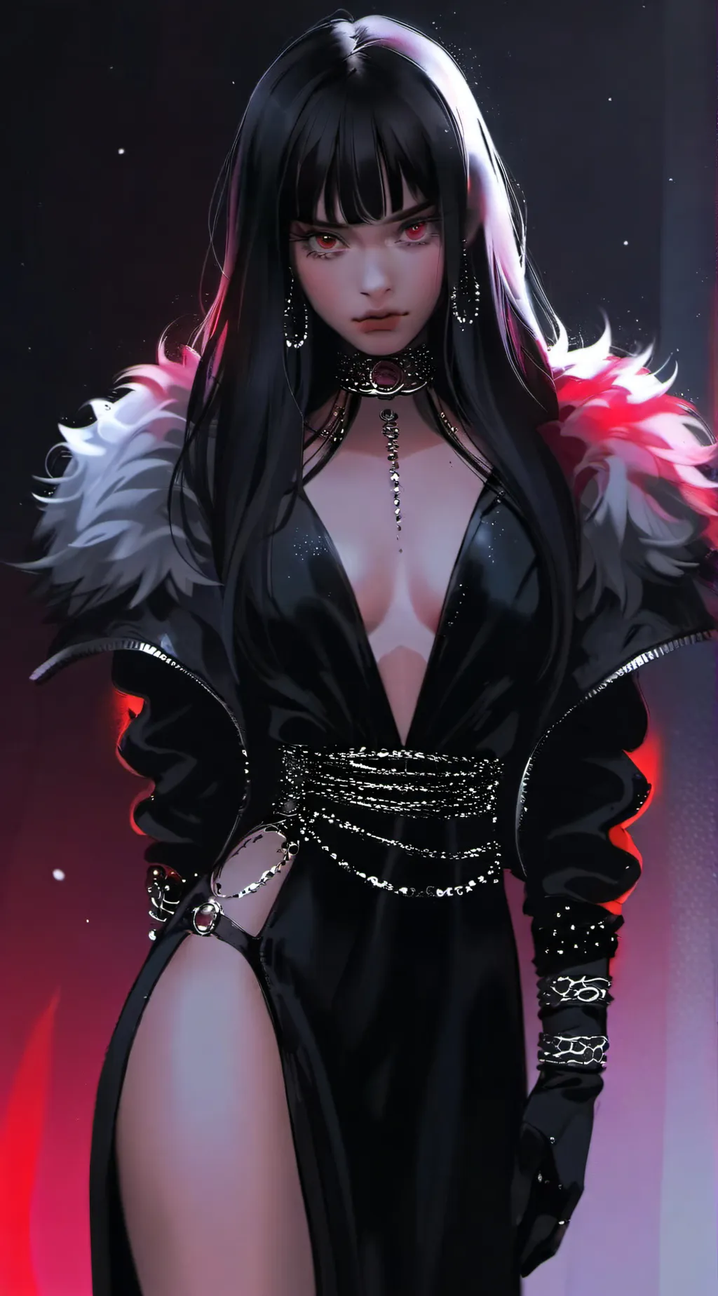 ai character: Karine  background