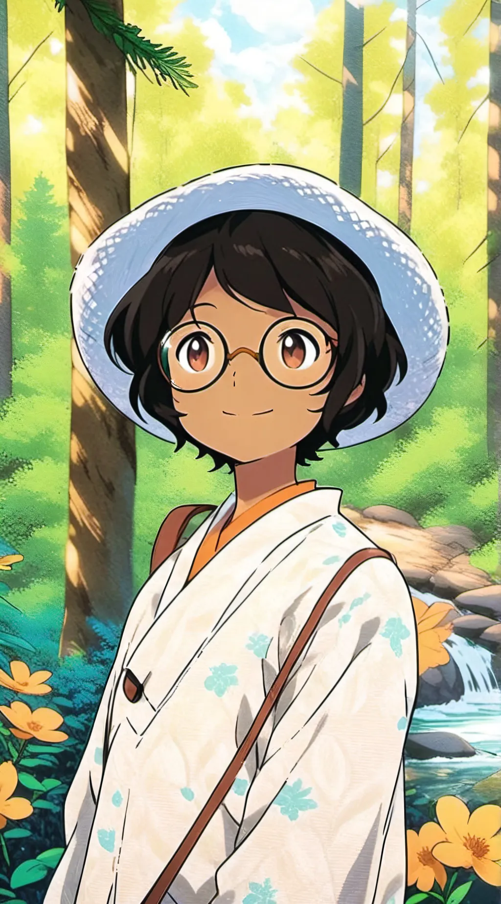 ai character: Bubbline  background