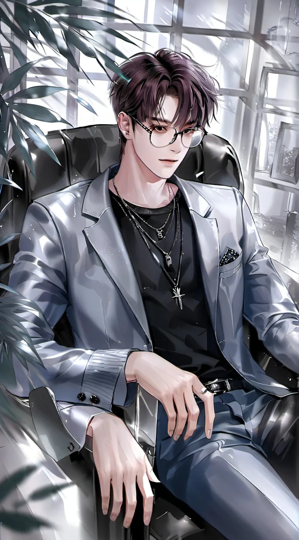 ai character: Xavier  (BL)  background