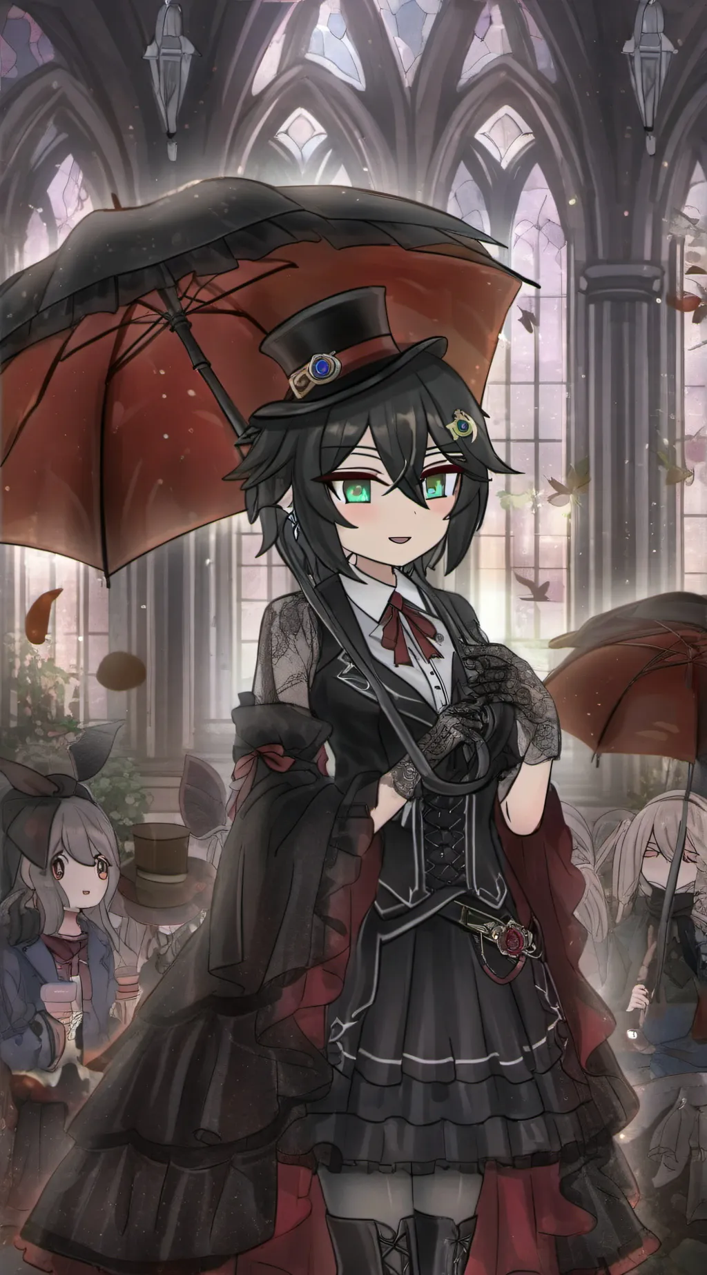 ai character: luni background