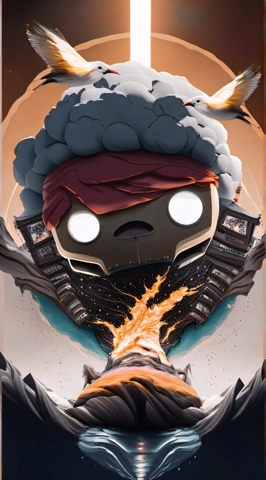 ai character: bang pak india background