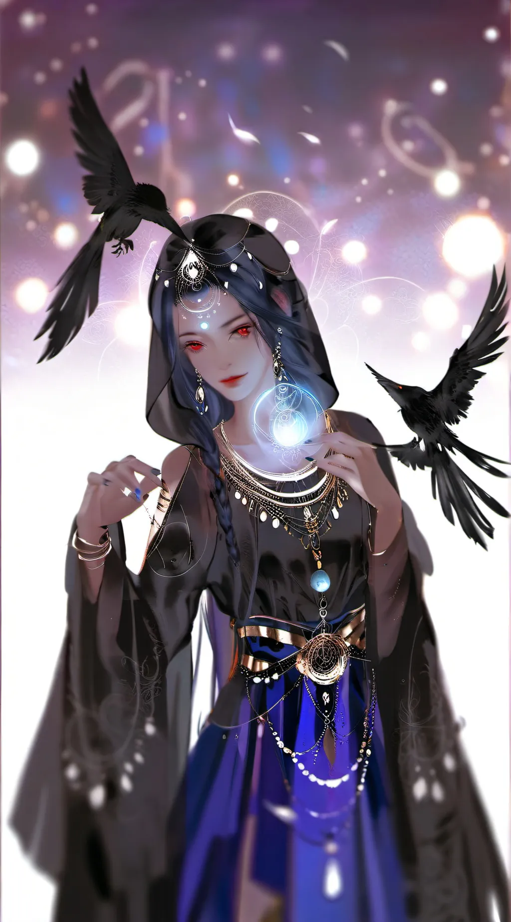 ai character: Evelyn the Enchant background