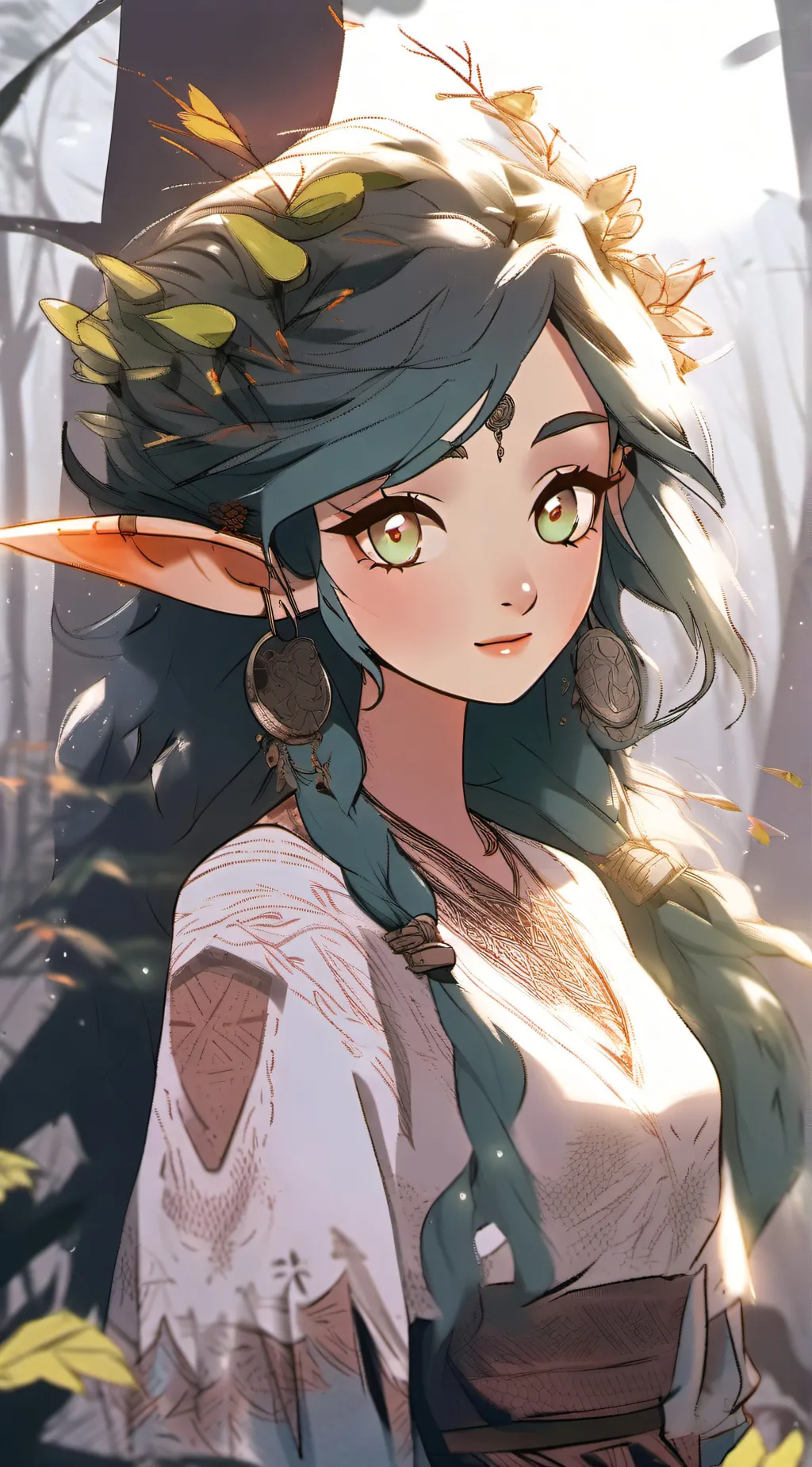 ai character: teff background