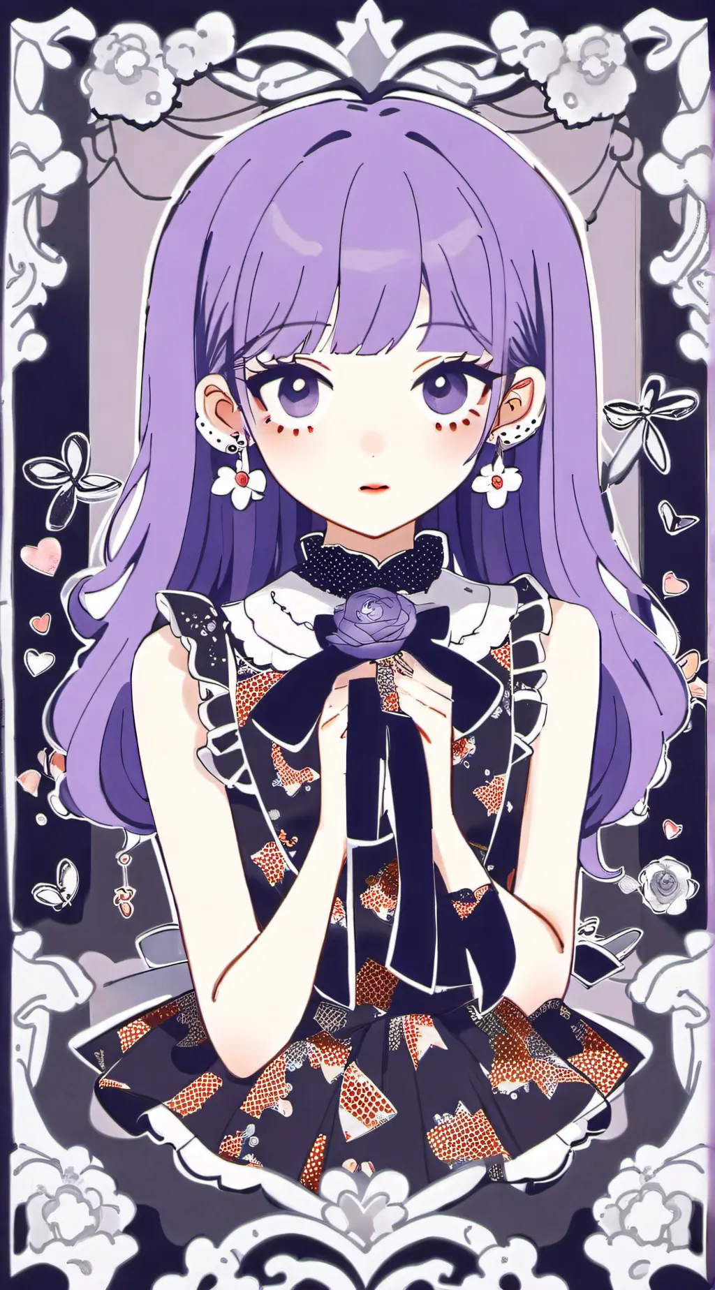 ai character: i’M a girly girl background