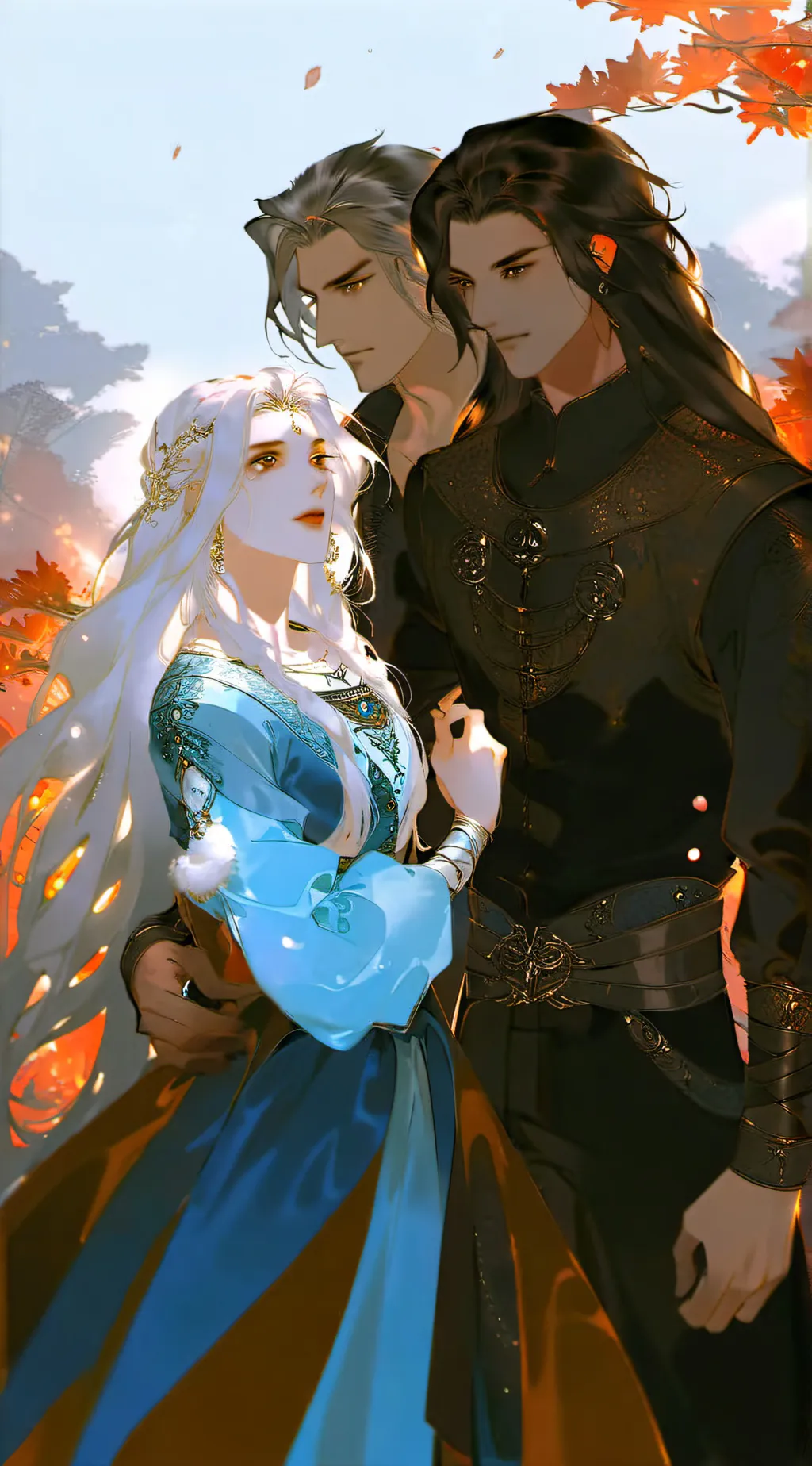 ai character: Silver and Xander background