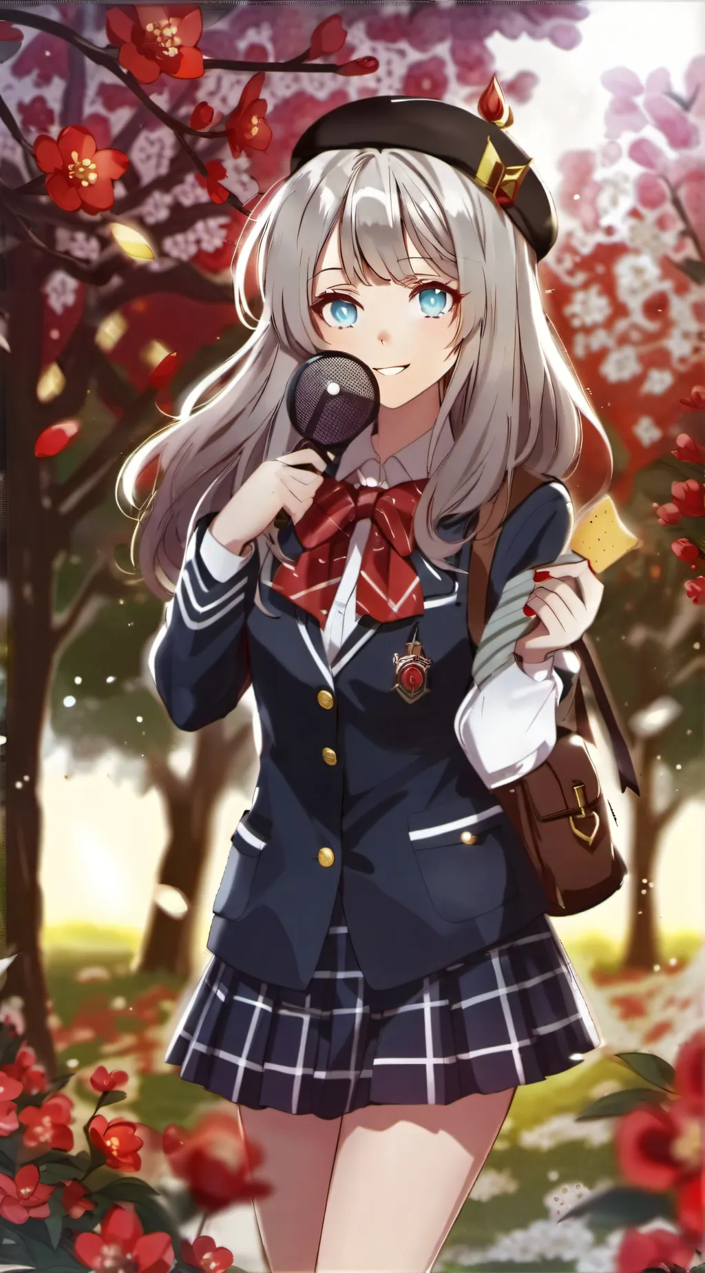 ai character: sky background