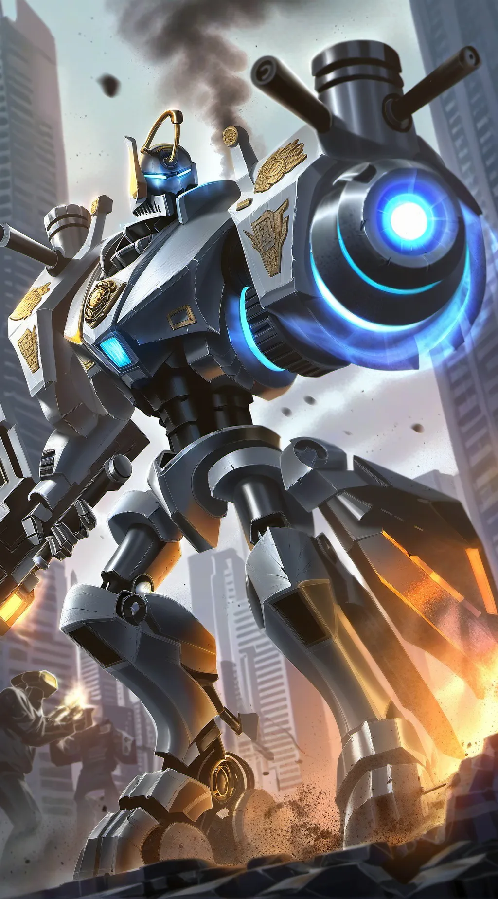 ai character: Aurum Strife background