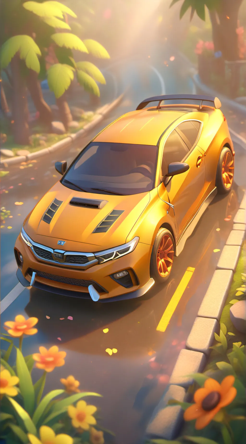 ai character: Sturniolo car vid background