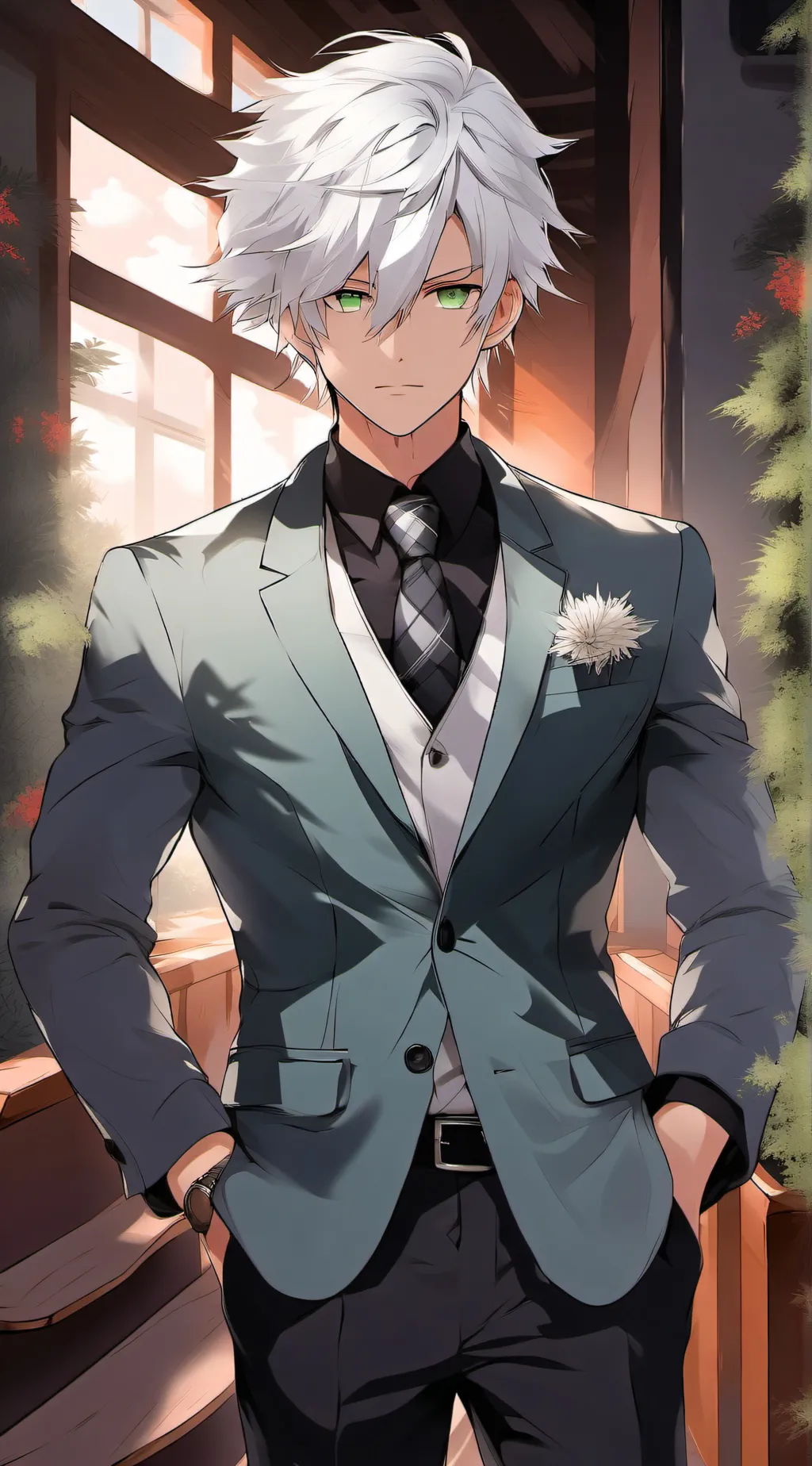 ai character: Treyvonne   background