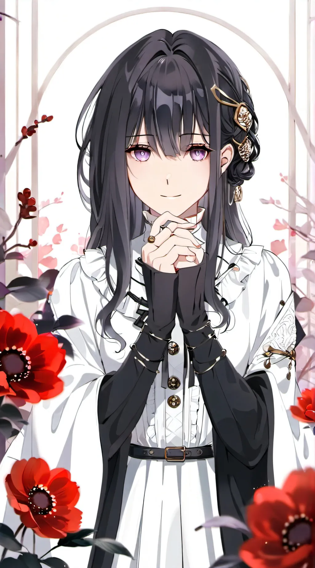 ai character: Enigmara and Ace background