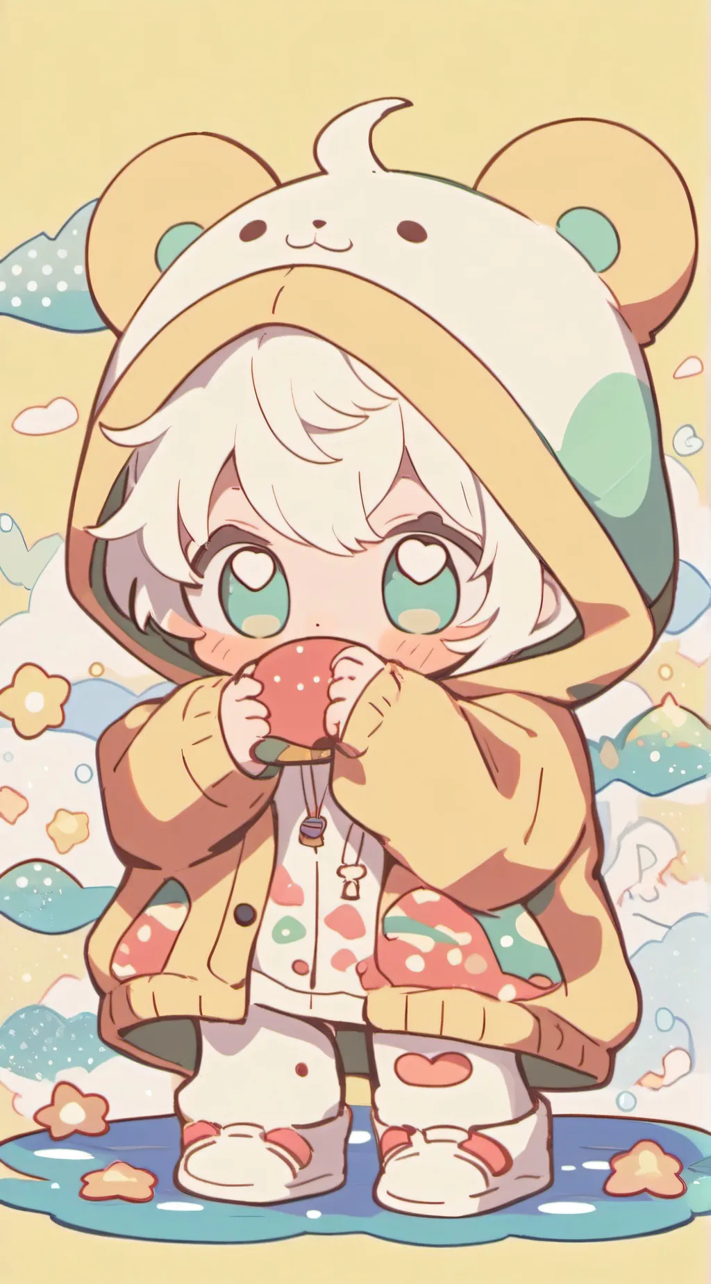 ai character: Lubi background