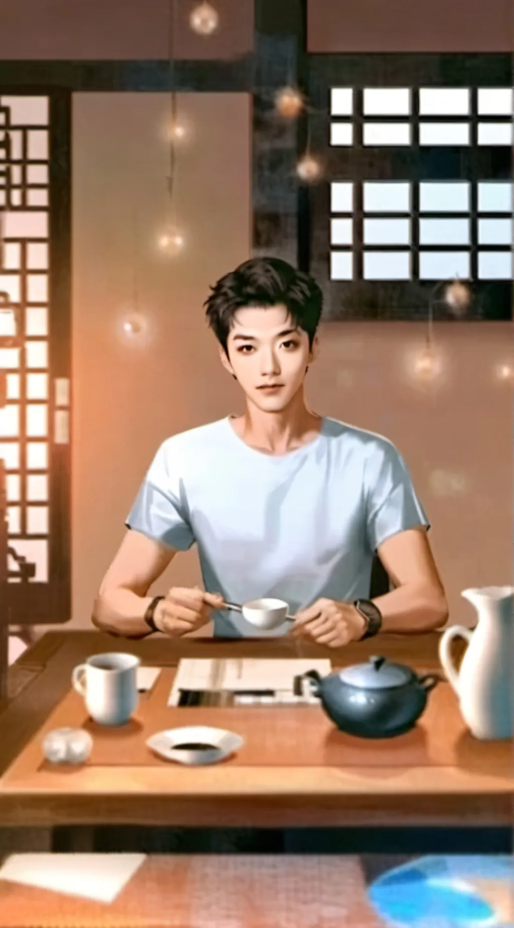 ai character: a roommate  background