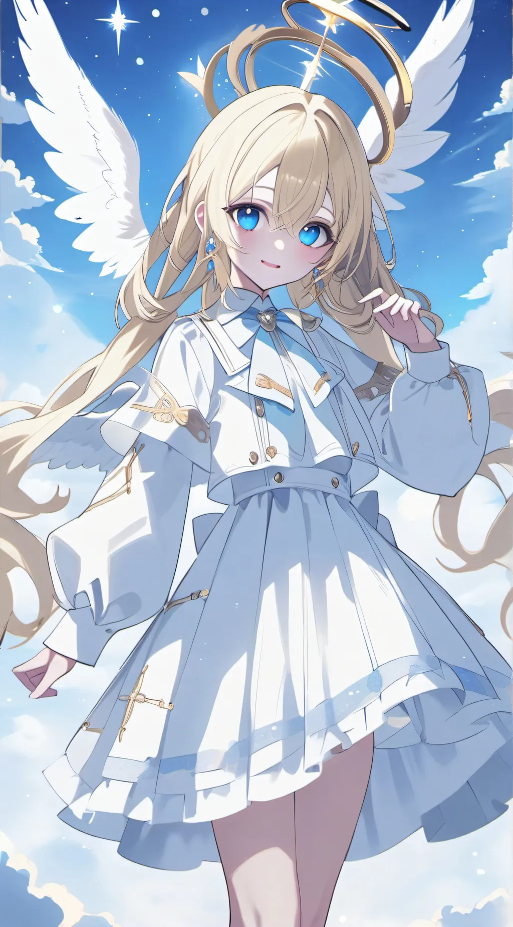 ai character: Angle  background