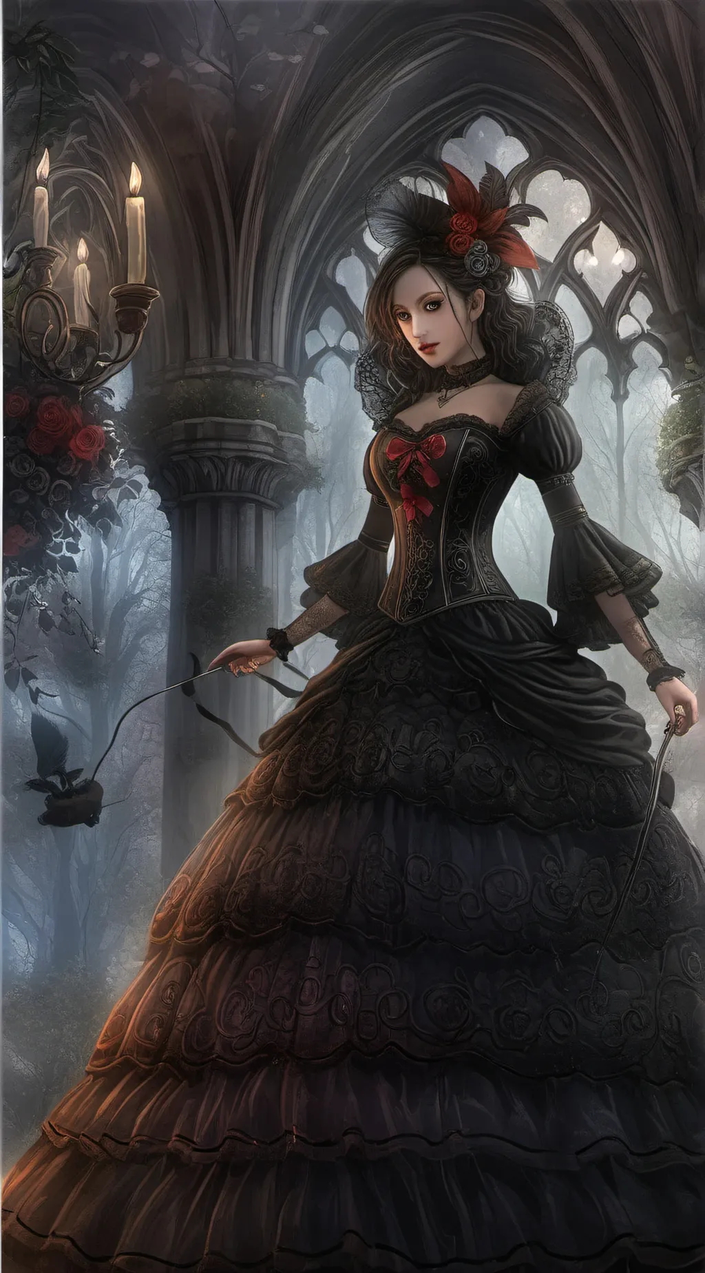 ai character: Manipulator background