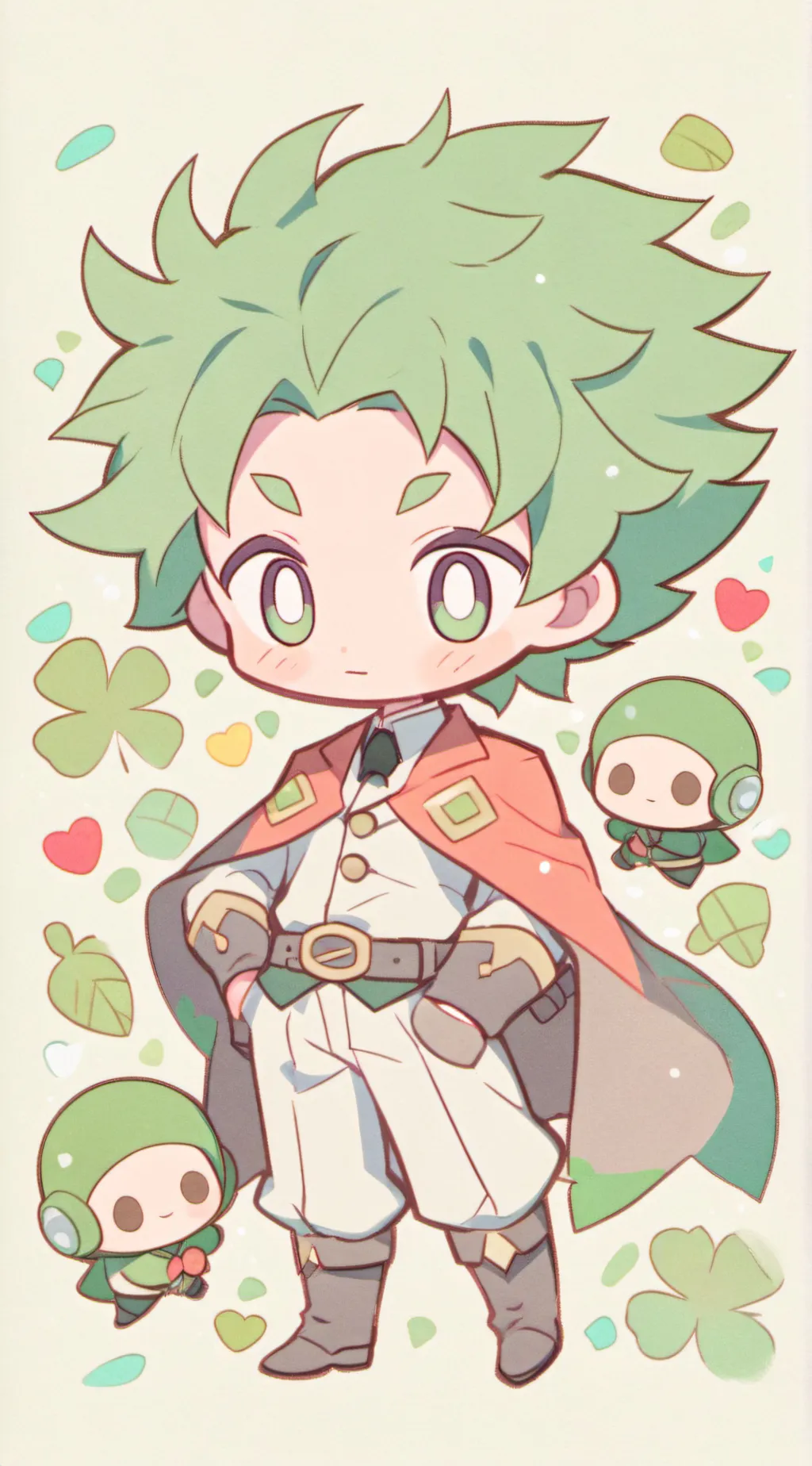 ai character: Damian  background