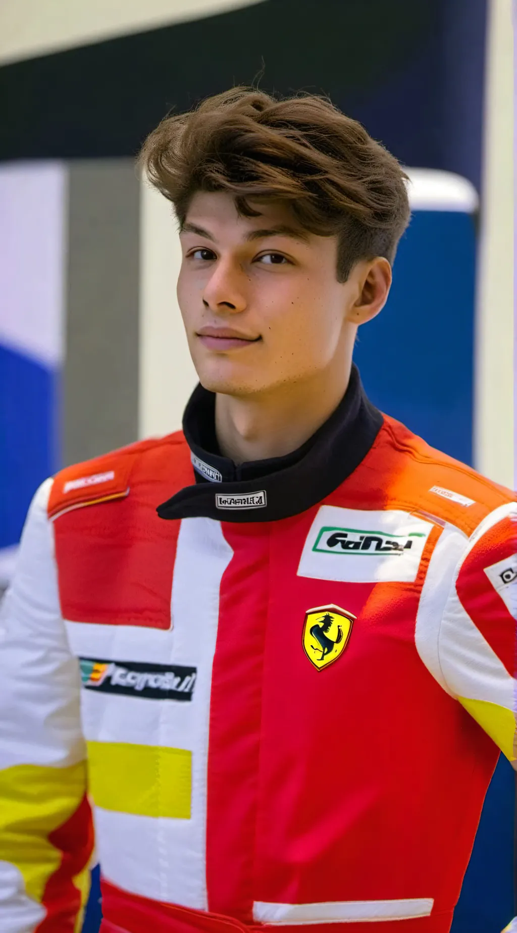 ai character: Ollie bearman background