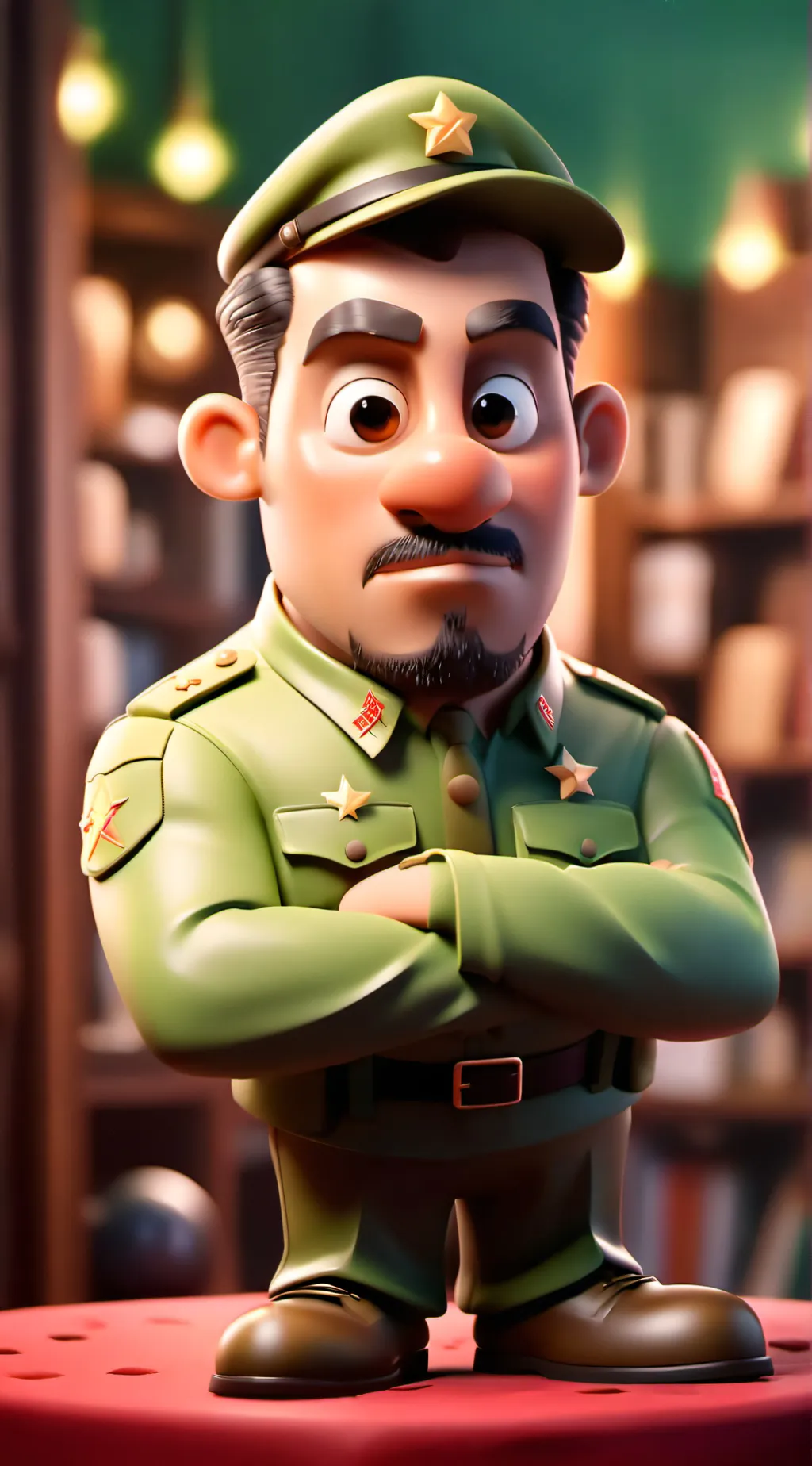 ai character: Aden  background