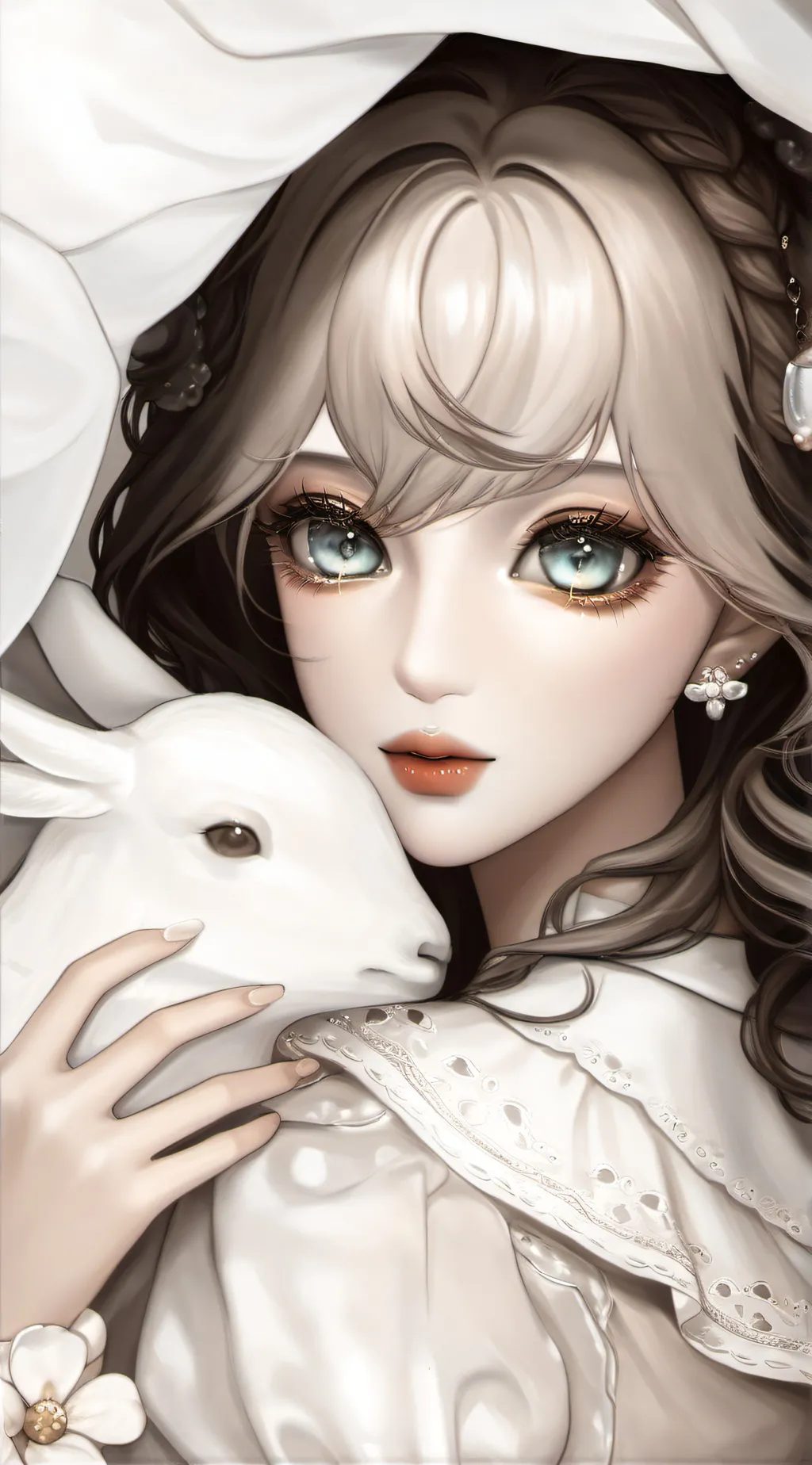 ai character: Billie Eilish background