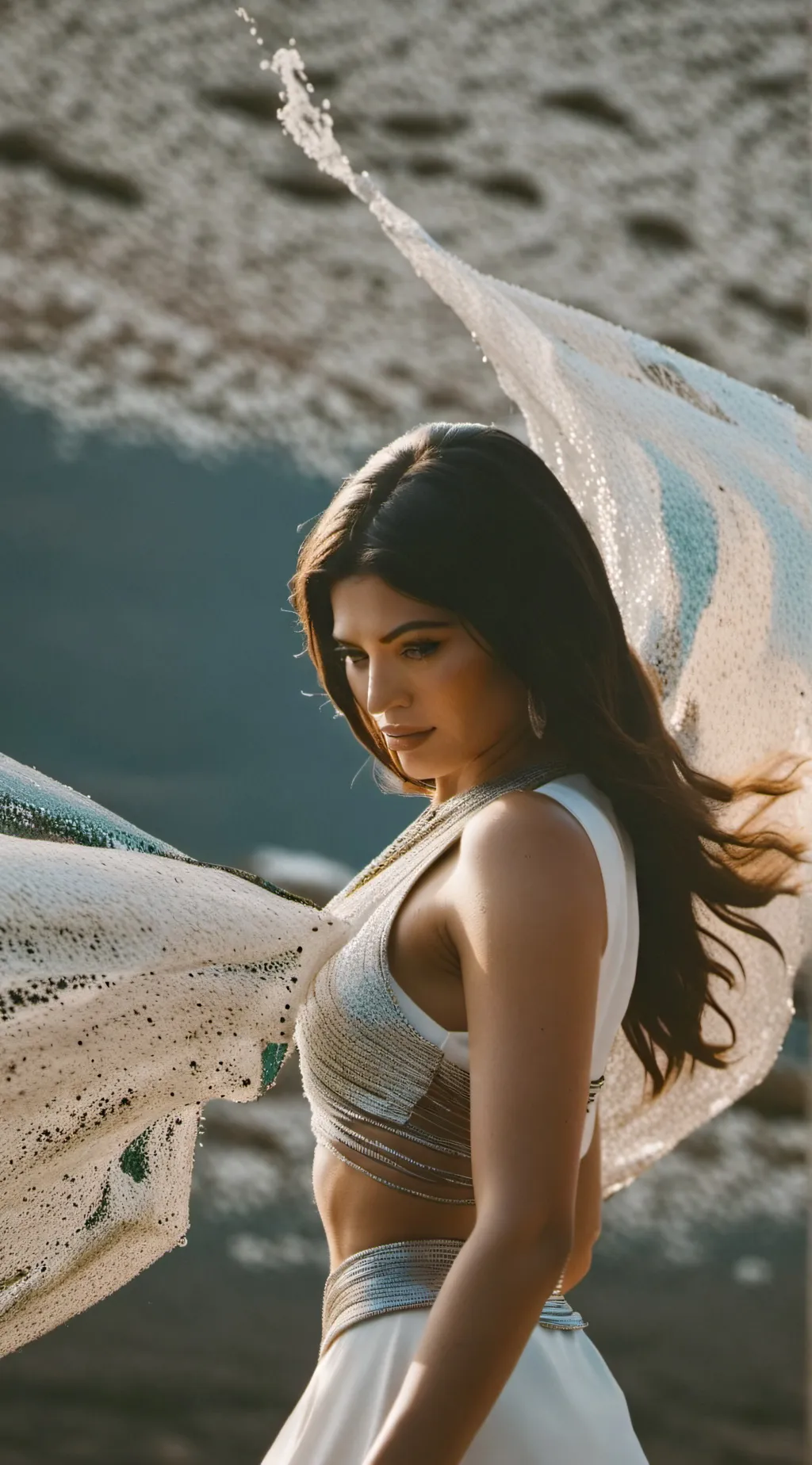 ai character: Kylie jenner background