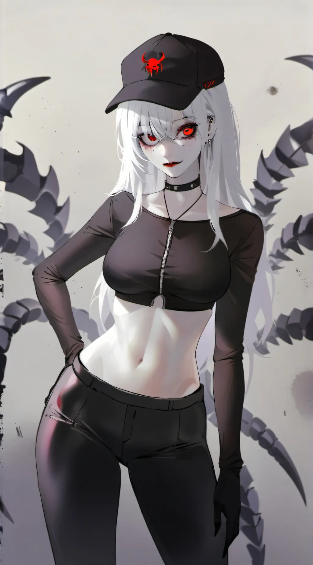 ai character: Md Y/N background