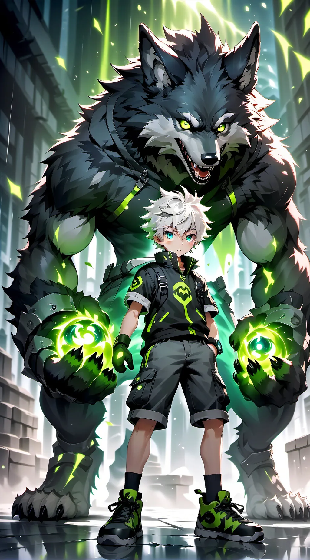 ai character: Liam background