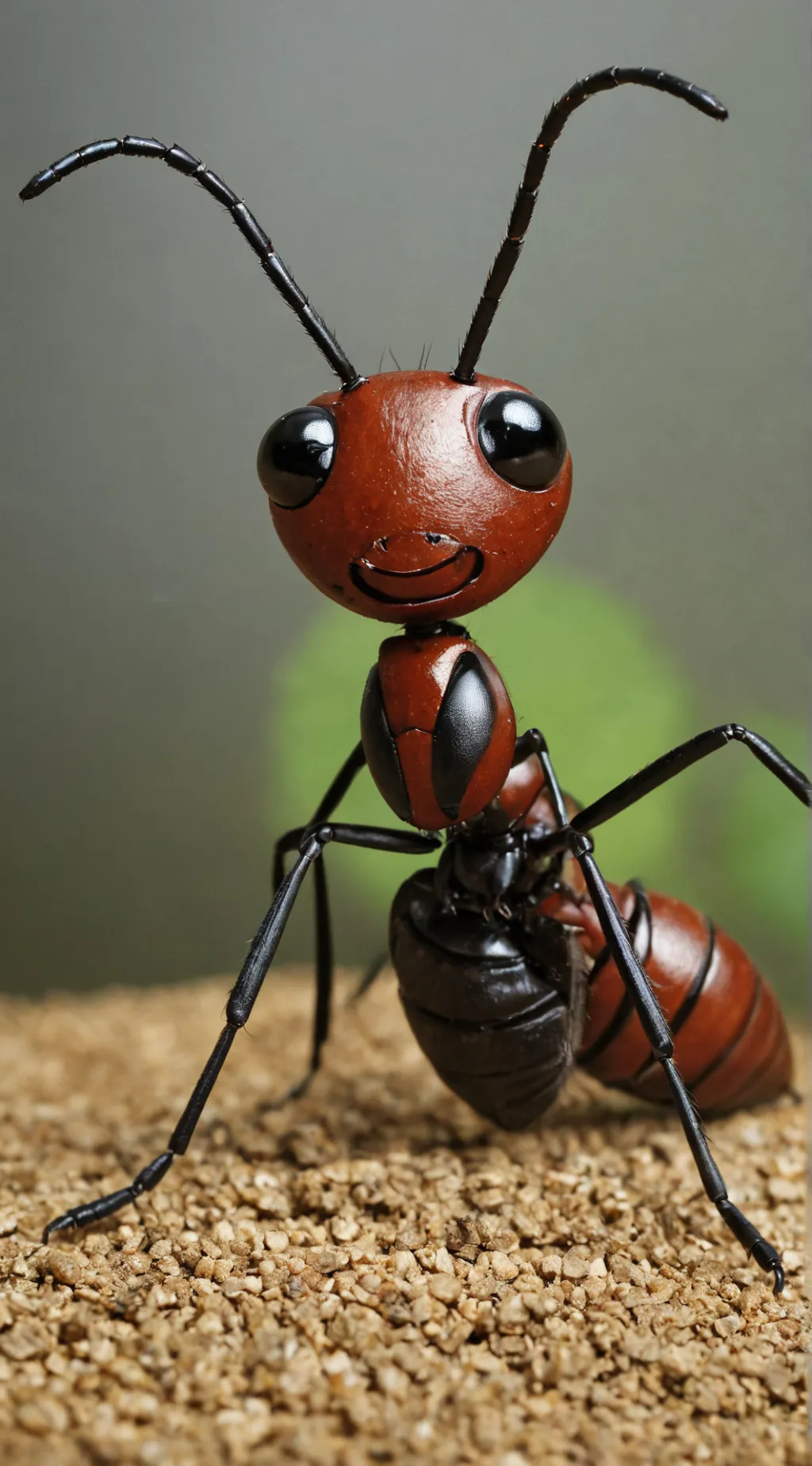 ai character: ant background