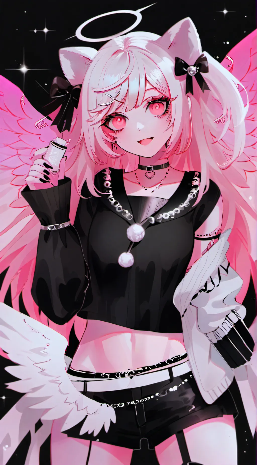 ai character: Sakura Skyheart background